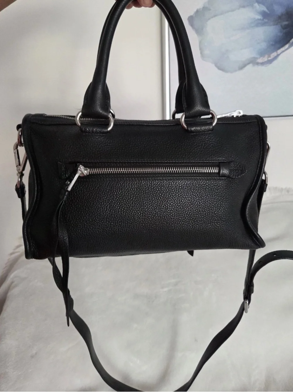 Prada Vitello Phenix Top Handle Satchel bag (Small)